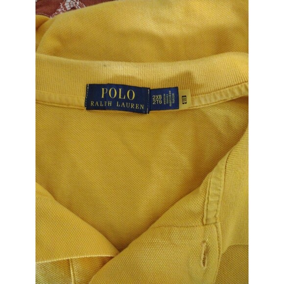 Polo Ralph Lauren Big & Tall Men's Cotton Logo Gold Bugle Sz‎ 2XB - Picture 8 of 8